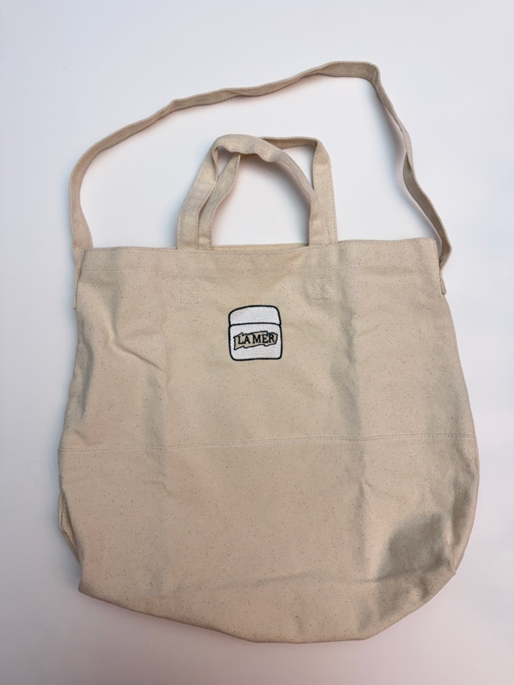 La Mer Embroidered Tote Bag